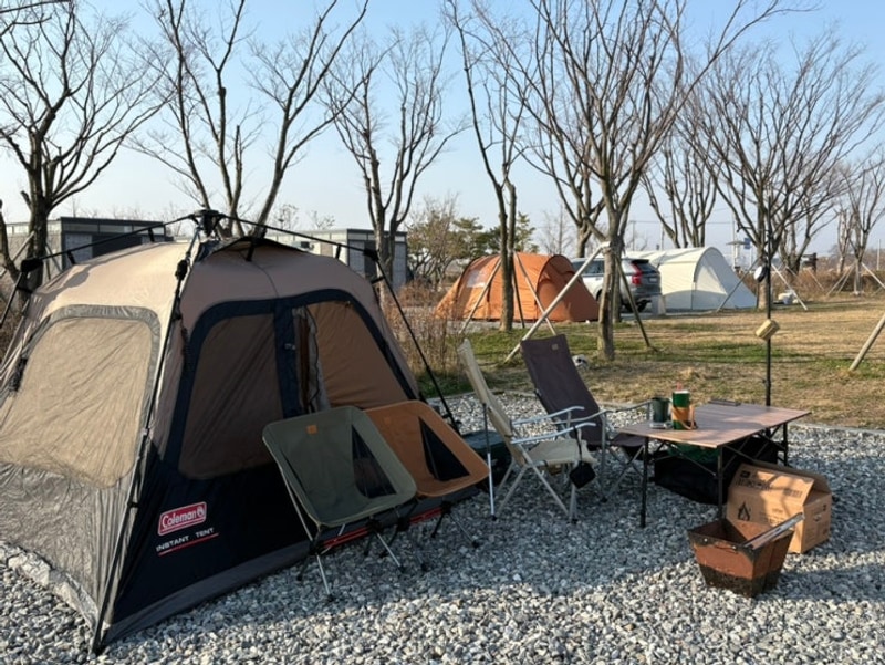 평택항 국민여가캠핑장 (사이트 A4) 후기