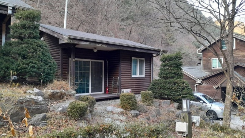 정선펜션 , 정선 도원펜션&캠핑장에서 바비큐하면서 좋은 시간...