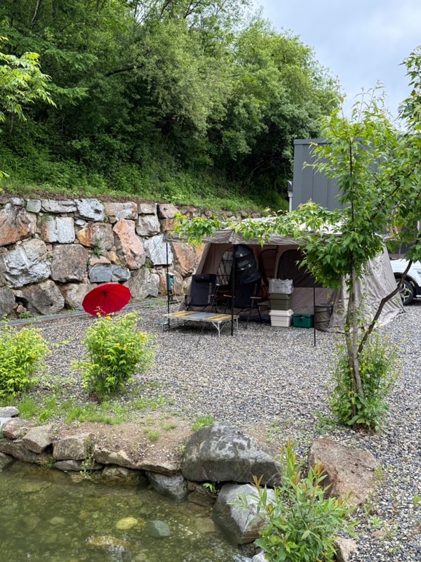 ☔️ 어쩌다 우중 캠핑 | 횡성 월현포레스트 _ P2 사이트 후기