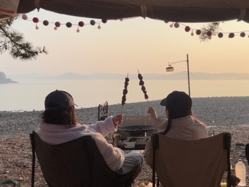 ️캠핑#5. 충남 서산-서산벌천포캠핑장(A구역 오션뷰)