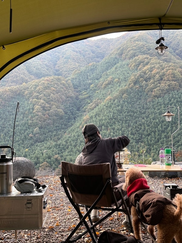 경남 가을 캠핑 애견동반 지리산 당근오토캠핑장 가3번