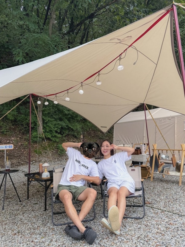 캠프여주 : 경기도 가을 캠핑장 단풍 뷰 명당 A구역 10 이용후기