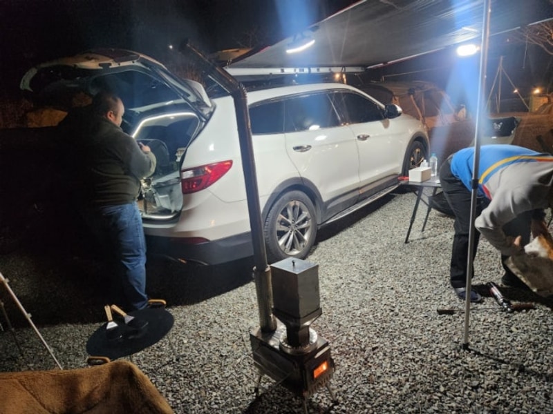 고령 상비오토캠핑장 당일치기다녀오다