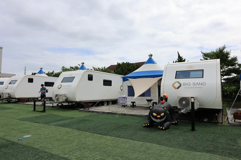 왕모래 카라반 캠핑장 시설 사진 11