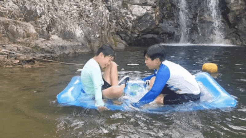 상주 문장대오토캠핑장 카라반A1(2025.8.14-15/장각폭포)