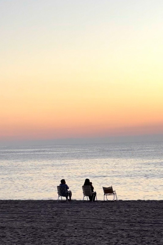 울진 캠핑장] 바다와 일출이 멋있는 염전해변캠핑장 - 15번...