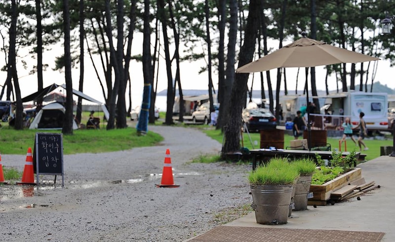 구시포 노을 캠핑장 시설 사진 1