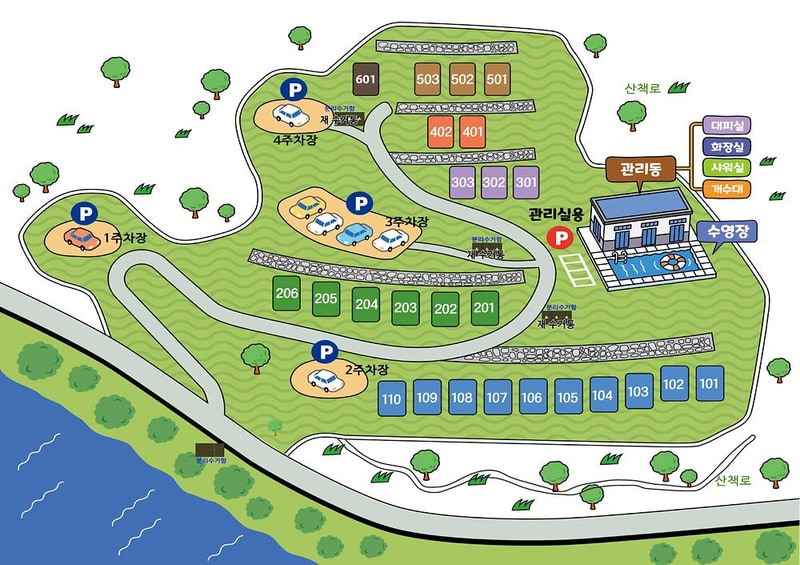 뚜띠아모 캠핑장 시설 사진 6