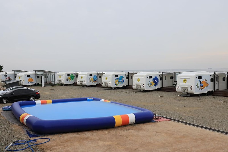 유니의바다 카라반캠핑장 시설 사진 14