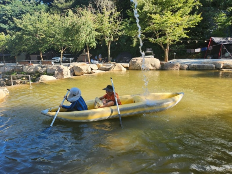 산청 든해솔계곡캠핑장