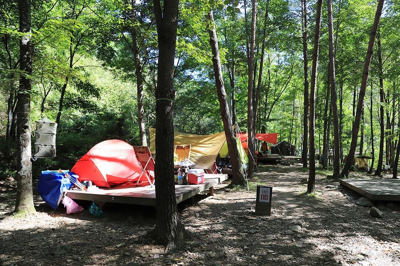 국립삼봉자연휴양림 야영장 시설 사진 2