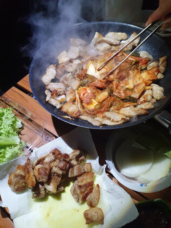 캠린이 캠핑 1회차 - 구리 토평 가족캠핑장