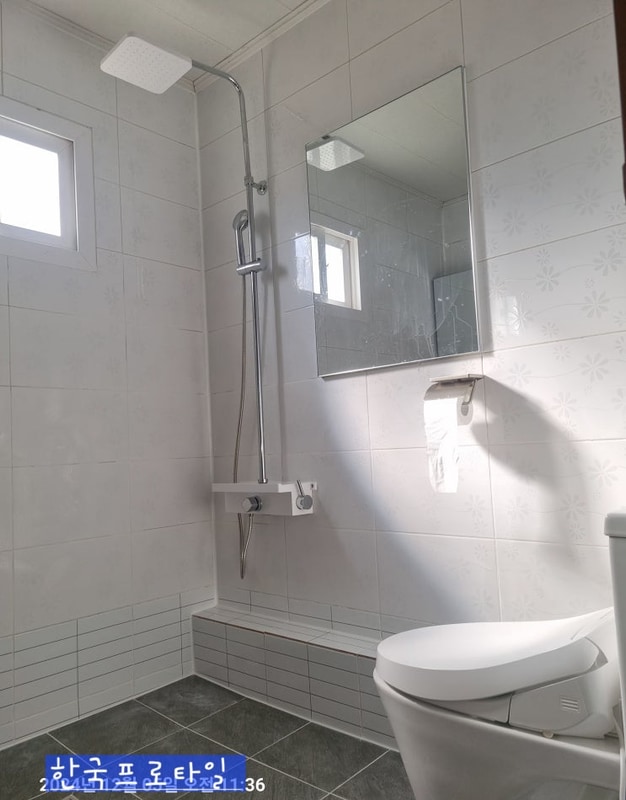 포항 타일시공 전문업체.포항 서숲 오토캠핑장 타일시공....