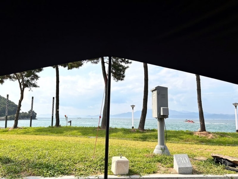 고흥만수변노을공원 오토캠핑장