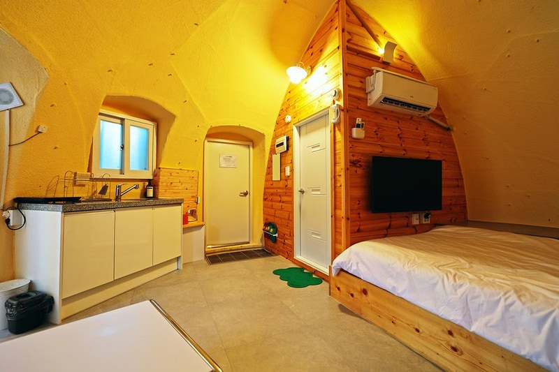 두밀 노천스파 글램핑 시설 사진 5