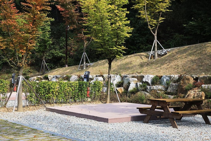 서운산 자연휴양림 자동차야영장 시설 사진 6