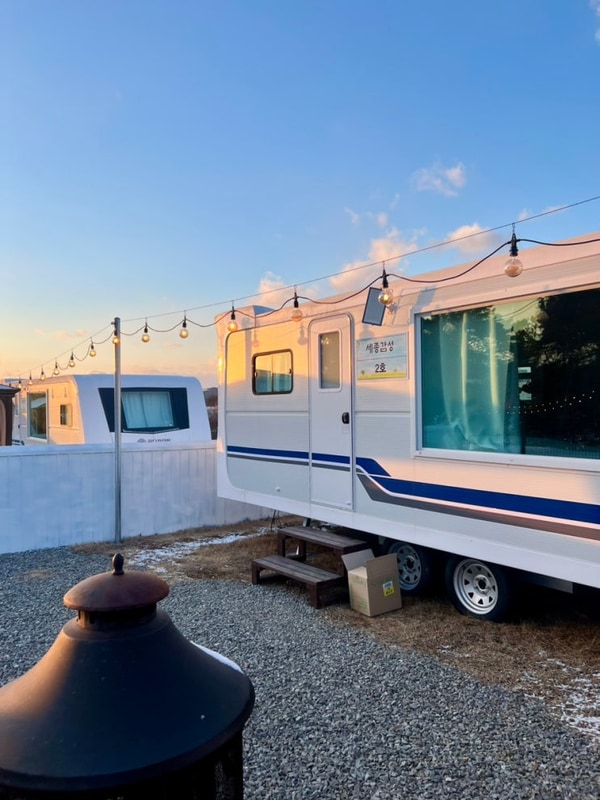 [카라반 추천] 세종, 청주 근교 초정 힐링 캠핑장