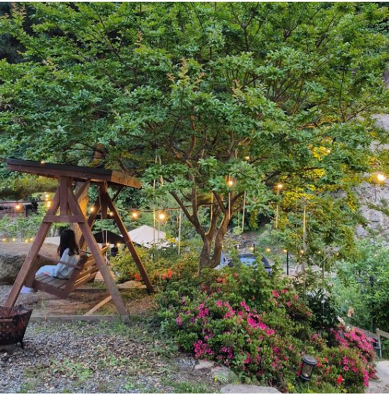 도심속의 오지 자연속에서 힐링하고 싶다면 경주 양남라라캠핑장