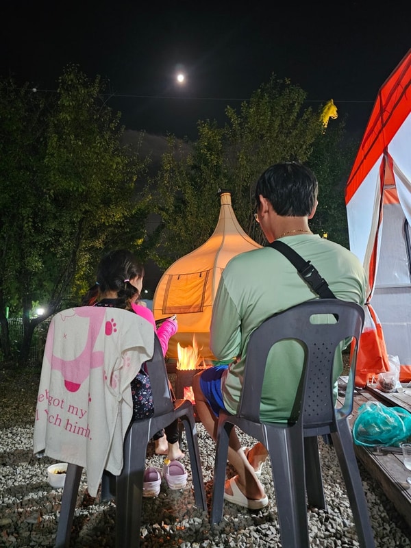 경남 고성 옥수온천캠핑랜드