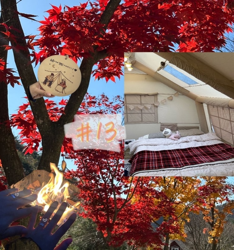 25.11.08 ~10 김천 '은하수관광농원' 가을 캠핑 모든 사이트...