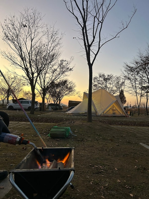 57 올해 마지막 캠핑, 밀양아리랑오토캠핑장에서...