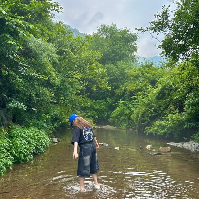 [강원/홍천] 미승이랑 6월 숲속 계곡 캠핑 - 고길동 캠핑장에서...