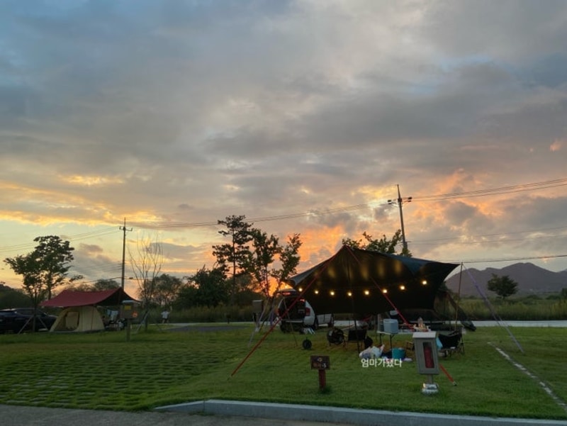 [네번째 캠핑] 부산에서 가까운 캠핑장 김해 생림오토캠핑장...
