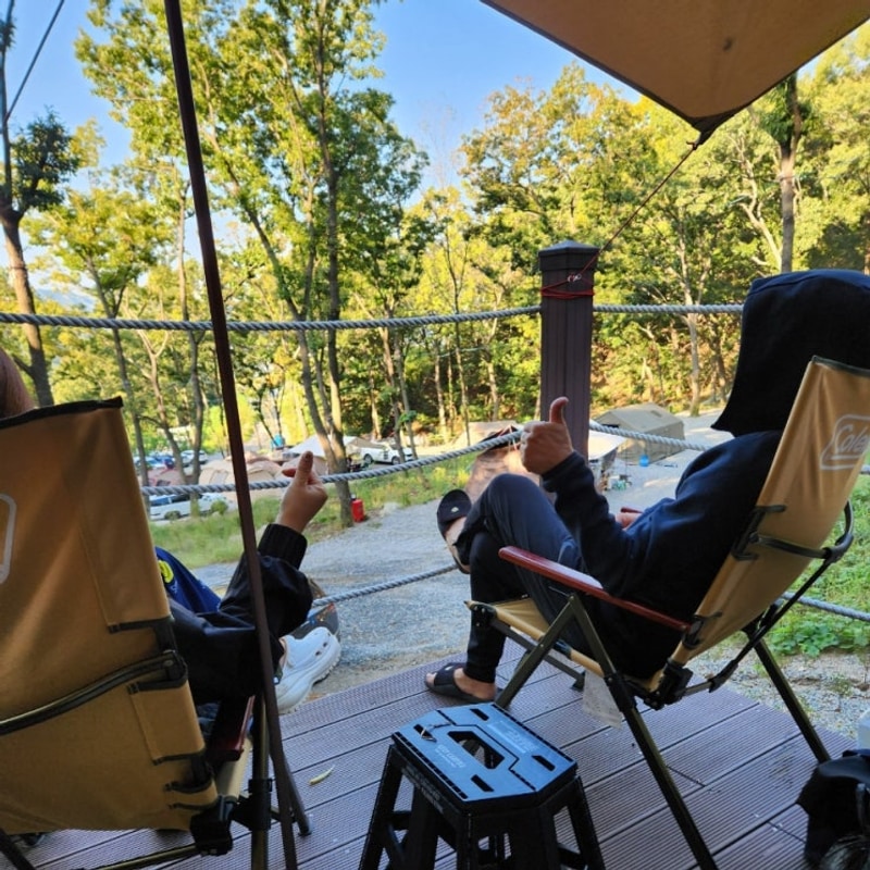 아산 자연속의 프리미엄 힐링 캠핑장 [캠프그라운드 화온]