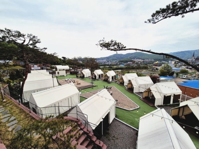 [천안] 유량동 숯숯-진짜 캠핑 온 줄 알았던 바베큐 식당