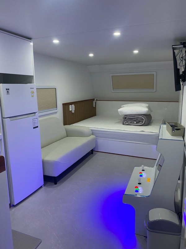 가평감성카라반, 가화2372에서 자연 속 럭셔리 캠핑 즐기기