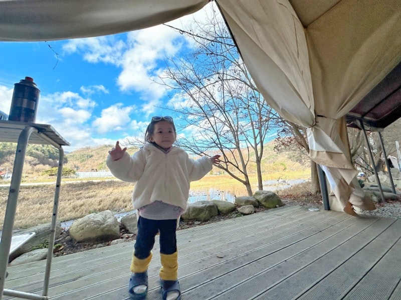 서울근교글램핑 가평글램핑 하늘숲글램핑 따뜻했어요