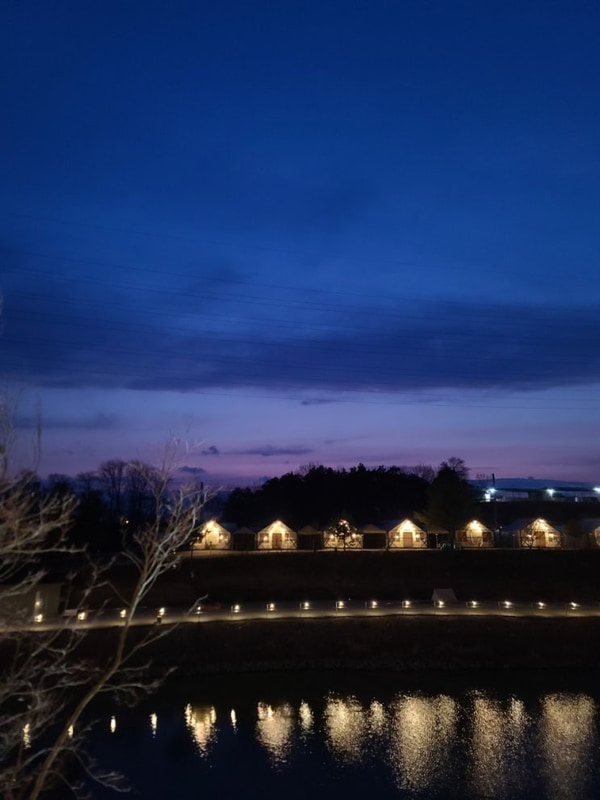 영천 글램핑- 글램코티지 글램핑장 깔끔하고 친절한 곳