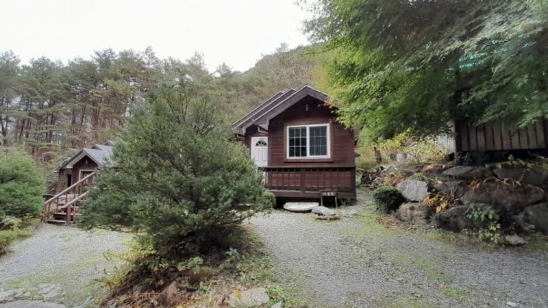 [정선펜션]정선 도원펜션&캠핑장 독채형 객실에서 가을 힐링...