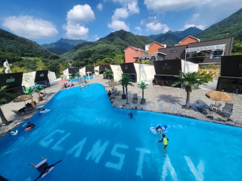 [가평 숙소 추천] 글램스테이 글램핑 카라반 펜션 솔직 후기