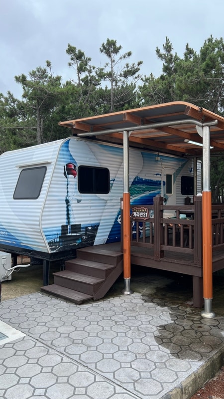 [250718-20] 영덕 고래불 국민야영장 4인용 카라반 여행 후기!