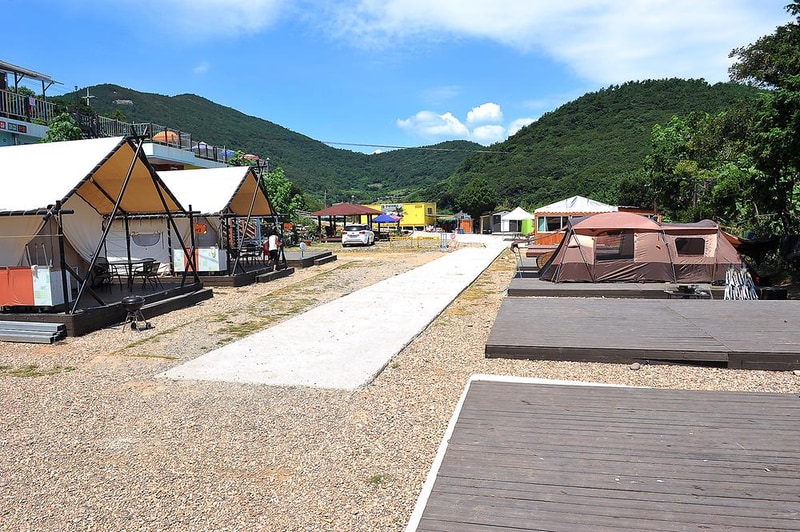 금오도 야영장 시설 사진 8