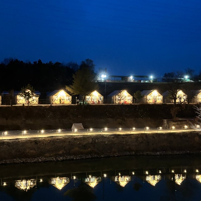 글램핑]글램코티지_개별 화장실이 있는 애견 동반 가능한 영천...