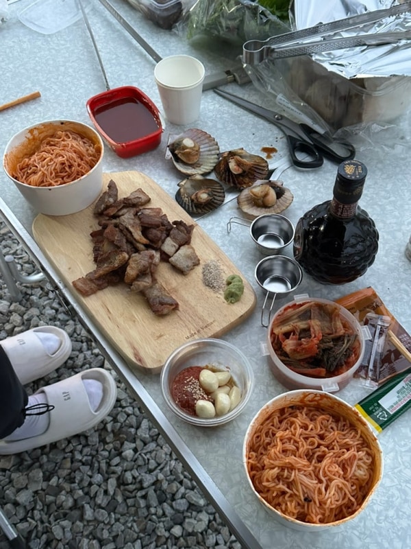 11월 태안으로 캠핑, 꿈꾸는 바다 캠핑장