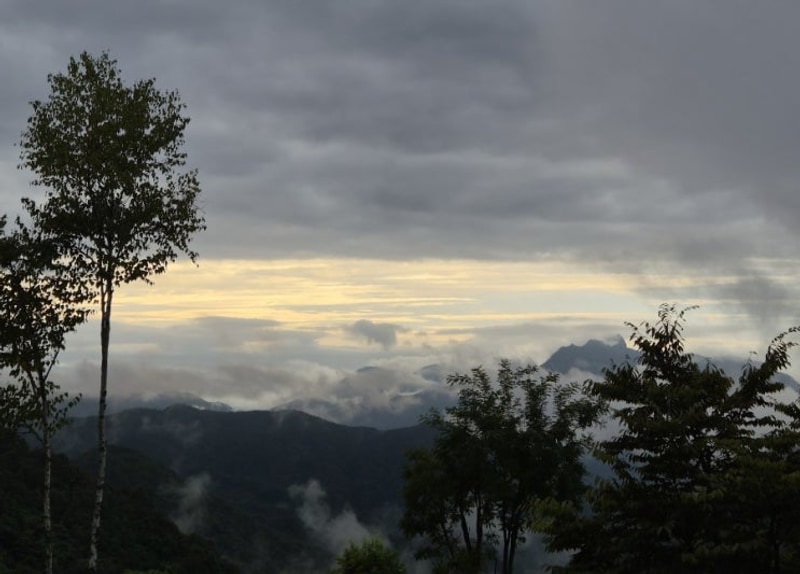 충주 아침 운해가 멋진 재오개캠핑장 2박3일(2일차)