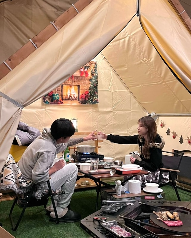 추천 가평 아이섬 풀글램핑 | 프라이빗한 가평 럭셔리 글램핑...