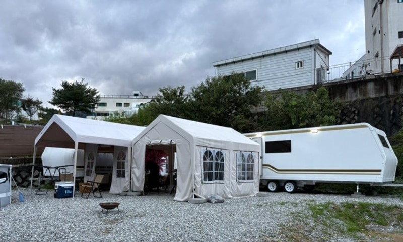 가평 가화2372 카라반 글램핑