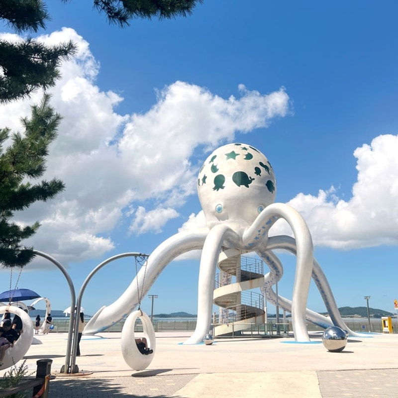 무안 낙지공원 노을길 야영장 캠핑장 둘러보기