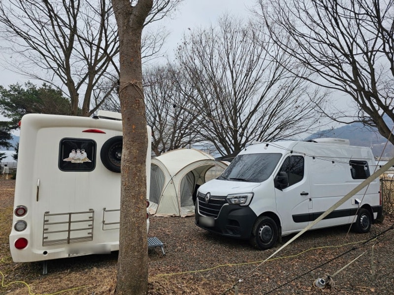 [공주캠핑장] 가족과 겨울 캠핑... 영우네 농어촌관광농원...