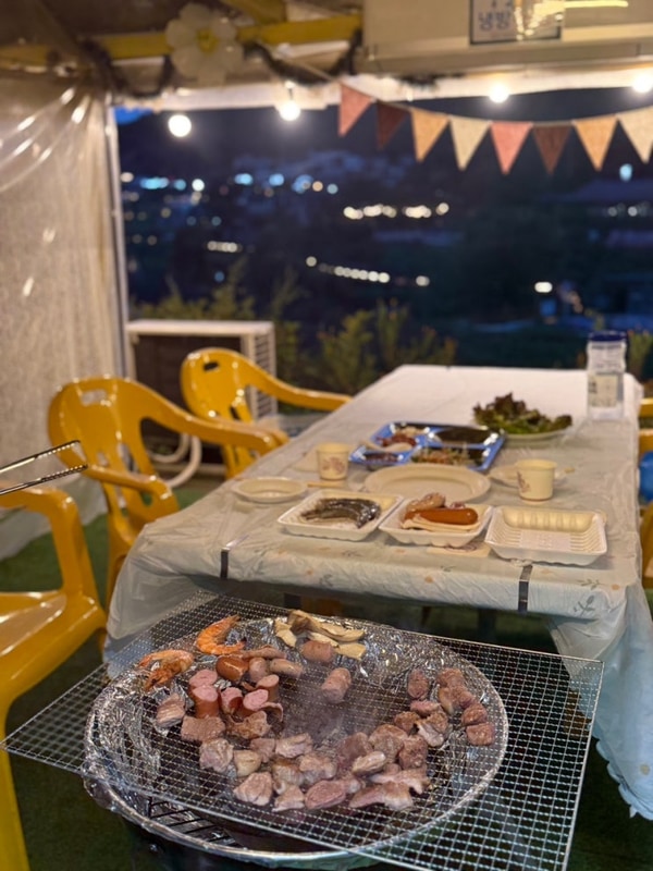 서울 근교 양주 캠핑식당 바베큐장 맛집 포레이즈