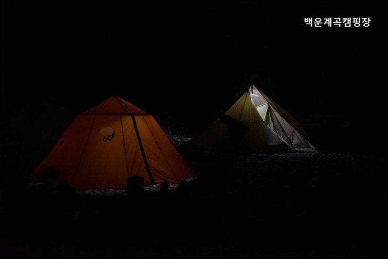 [포천 캠핑장] 백운계곡캠핑장 자연과 함께하는 캠핑