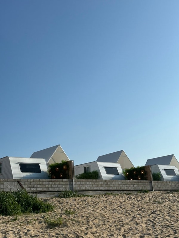 충남 태안글램핑 학암포        태안물결카라반캠핑장 후기