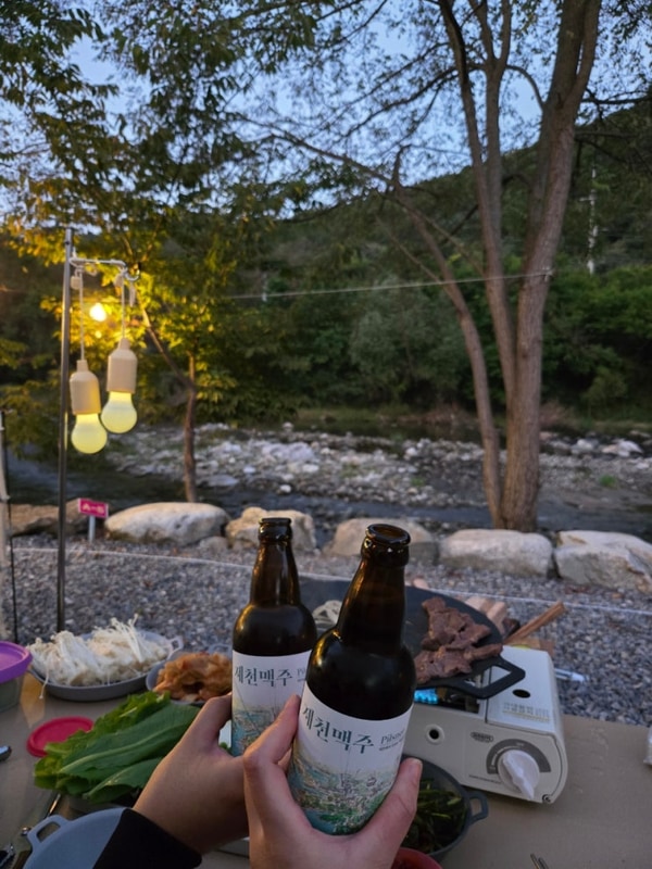 24.10.03~04 열한번째 캠핑 일기 / 제천 꽃댕이오토캠핑장