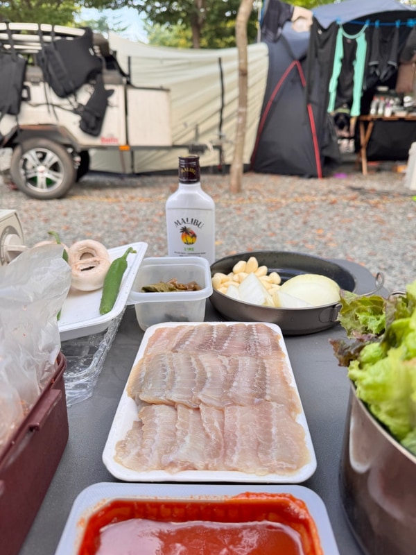 서울 근교 시원한 용소폭포 계곡 물놀이 캠핑 가평 용소캠핑장...