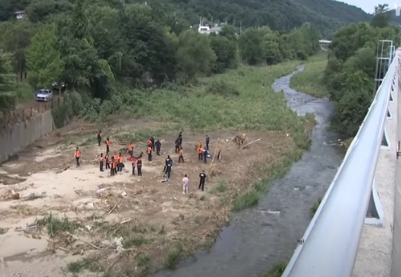 가평 캠핑장 일가족 .. 아들시신 찾았다.엄마는 아직 실종