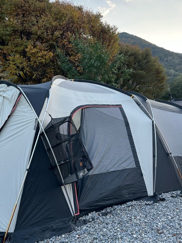 단양 신설 소규모 캠핑장 개별 화장실 폭포가든 캠핑장